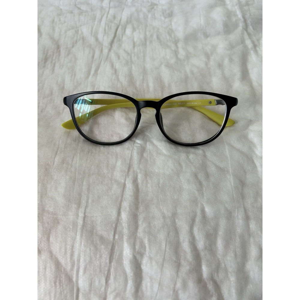 Liberty Sport Eyeglasses Frame Black/Yellow 49-16-140 Frames Only